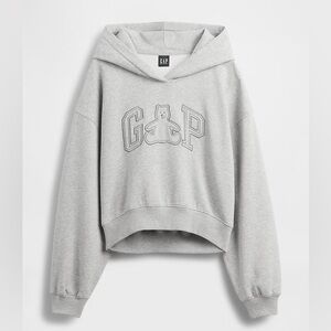 Gap hoodie Brennan bear crop